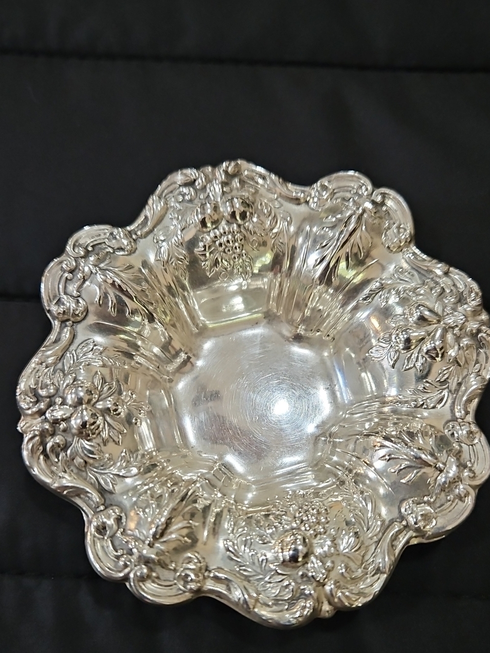 Reed And Barton Francis 1 Sterling  Unmarked Nut Holder Ring Holder Accessory